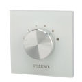 Smart Home Volume Controller, Easy Wiring Speaker Volume Controller 5 Levels Volume Adjustment for Home. 