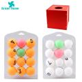 Green Home Ping-Pong Multi-color Optional Mixed Colors Table Tennis Balls. 