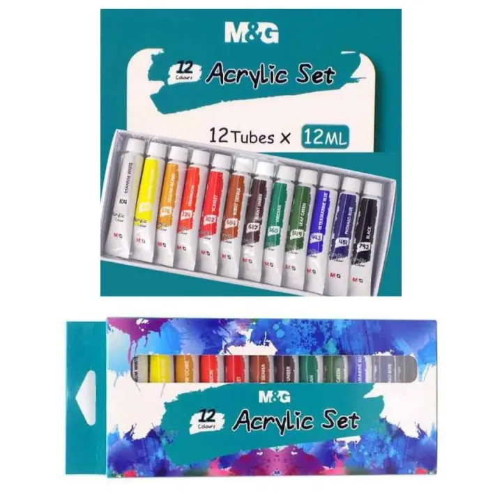 M&G%20Acrylic%20Paint%2012%20colors%2012ML%20Tube%20-%20Image%203
