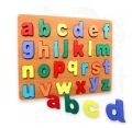 3D Wooden ABC Puzzle Board Montessori Educational Learning Toy. 