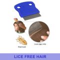 Premium Anti Lice Hair Comb Small Teeth (Multicolor) Kanghi Kangi Plastic, Antilice Comb, Nit Comb, Nit Combs, Anti Lice Comb Plastic, Head Lice Remover, Louse Brush Removes Nits, Head Lice And Eggs Removal, Lice Cleaner, Lice Cleaning. 