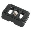 Quick Release Plate for Sirui Tripod with C-10,C-10X,E-10,E-20 Ball Heads and for 3T-35R/T005 Series Tripod Kits 4PCS. 