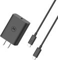 Motorola Turbo Power 20W Wall Charger / Fast Charger 20W Power Adapter USB Type C Quick Charging Rapid Charger For USB Type C 20W Wall Charger with USB-C Data Cable. 