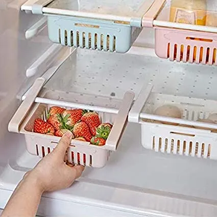 Pack%20of%202%20Adjustable%20Fridge%20Storage%20Basket%20Expandable%20Rack%20Plastic%20Space%20Saver%20Food%20Organizer%20Tray%20-%20Image%205