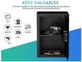 Like New Gadgets - RPNB Deluxe Safe and Lock Box - Digital Keypad - 1.8 Cubic Feet. 