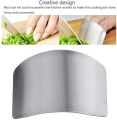 Stainless Steel Finger Guards, Finger Guard for Safety Knives and Knives, Safe Kitchen Tool for Icing and Cutting in Kitchens. 