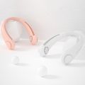 Neck Fan Portable Bladeless neck fans rechargeable 360° USB Cooling Fan Super Strong hanging neck fan Portable Personal Fan Super Quiet Fan Dual Cooling Fan Summer Fan. 
