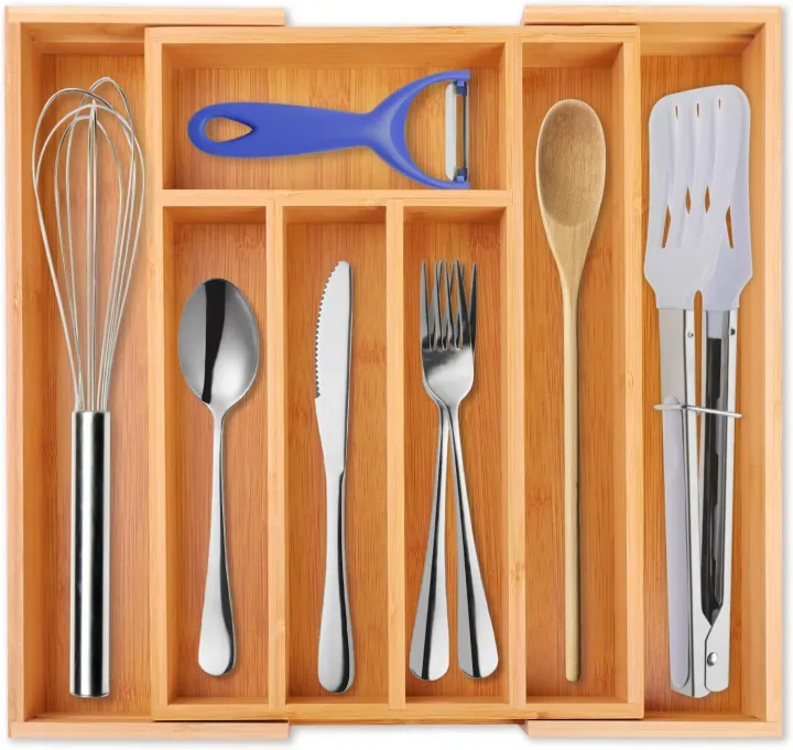 Bamboo%20Kitchen%20Drawer%20Organizer%20Utensil%20Tray%20Flatware%20Drawer%20Organizer%205-7%20Slots%20-%20Image%203