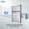 Haier 15 Cu Ft- Digital Inverter - HRF-398IFGA - HCS Technology - Digital Control Panel - Turbo Fan - 4 Temperature Sensors - Inverter Compressor - Glass Door - 10 Years Warranty. 
