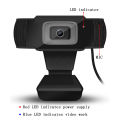 USB 2.0 PC Camera 1080P Video Record Webcam Web Camera With MIC For Computer For PC Skype MSN Designed for desktop. 