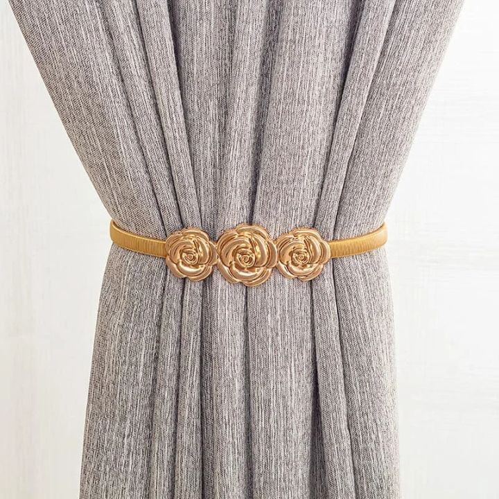 Metal%20Curtain%20Tiebacks%20Leaf%20Shape%20Adjustable%20Drapery%20Holders%20-%20Image%208