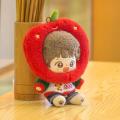 SF labubu [Clothes Only] Little Star Little Apple Christmas Small Head Set Series 5cm Pendant Blind Box Raab Doll Clothes. 
