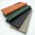 Original Elegant Leather Case For Samsung Galaxy S24 Ultra Camera Lens Full Protective Slim Cover For Galaxy S23 Ultra S22 Ultra. 