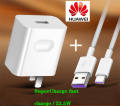 Huawei Original Type C Fast Charger 100% Huawei Original SuperCharge Fast Charge / 22.5W  for HUAWEI MATE 30 pro 20 pro 9 10 P10 P10+ P20 P20+ P30 P30+. 
