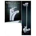 Bathroom Shower Mixer With Pipe, Wall Mounted Shower Mixer, Chrome Finish Shower Mixer, Modern Bathroom Shower Mixer, Adjustable Shower Mixer With Pipe, Round Lever Shower Mixer, Brass Shower Mixer With Hose, Water Saving Shower Mixer. 