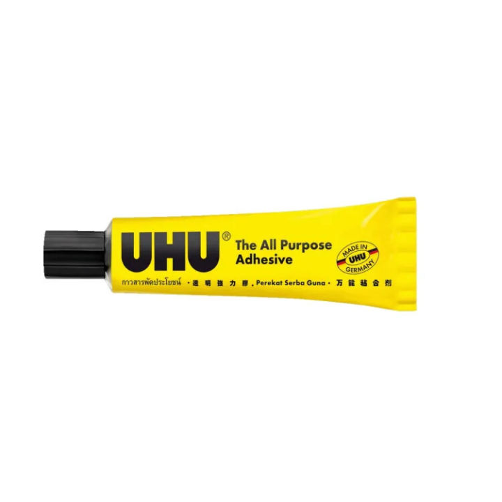 UHU Tube for All purposes adhesive, wood strong adhesive, liquid model, metal versatile adhesive for repairing shoes,
