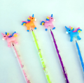 Pack of 4 Rainbow Unicorn Pencil available in  colors For Kids - School office Stationery Gifts | Cute stationary items for girls. 