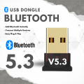 Universal Mini USB 5.3 Bluetooth Dongle Adapter | High Speed Wireless Audio Receiver Transmitter for PC Laptop Desktop | Long Range Wireless Dongle for Bluetooth Headphones Speaker Mouse Keyboard Printer Gamepad – Eastern Mall. 