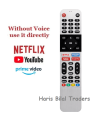 Ecostar Smart Android LED TV Remote Without Voice Cammands with NetFlex & Youtub & Prime Video & Google play Button. 