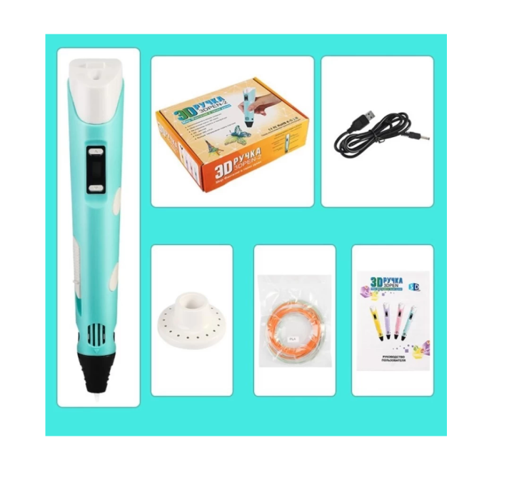 3-D Pen 3D Printing Pen Drawing Printer Pen