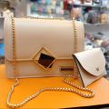 Girls' Handbag Set Pack of 2 with Stylish Long Chain. 