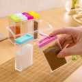 6Pcs/Set Kitchen Spice Bottle Seasoning Box with Tray Condiment Storage Plastic Moisture-Proof Salt Jar for Kitchen Supplies. 