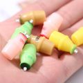 Yamily 10Pcs/Resin Korean Milk Bottle Charm Dollhouse Colorful Bottle DIY Making Pendant Jewelry For Keychain Earrings Necklace. 