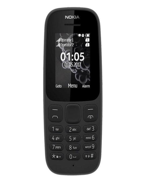 105 - 2017 - Dual Sim - Black