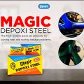 Magic Depoxi Steel (Large & Economy Pack) – Super Glue for Strong Bonding. 