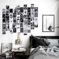 50 Aesthetic 4x6 inch customizes  pictures wall college black and white of your own choice. 