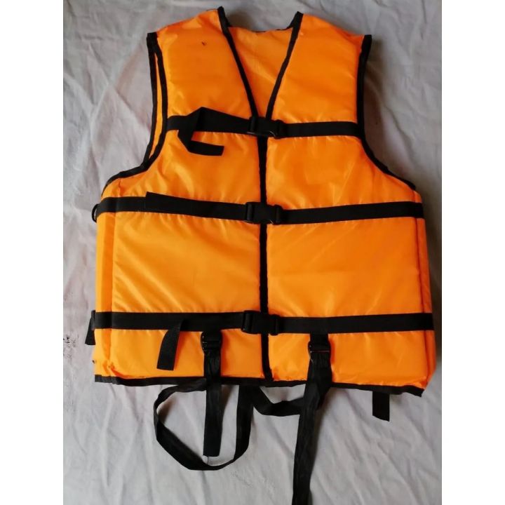 Best Quality Orange Color  120 Kg Adult Life Jacket / Swimming Jacket Best Grip Better Protection Adult Swim Jacket