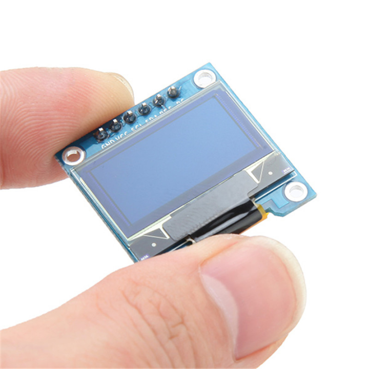0.96%20Inch%20128%C3%9764%20IIC%20I2C%20OLED%20Blue%20Display%20Module%20For%20Arduino%20-%20Image%202