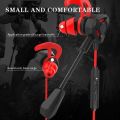 Universal in Ear Wired HEAVY BASS Earphones MOBILE EARPHONE 3.5MM STEREO EARPHONE wired Gaming Earphones - in-ear Wired Lightweight Earbuds - Gaming Headphones with Detachable Mic Mobile Phone and Laptop, PC. 