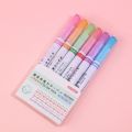 Multi-colored Drawing Curve Pen Funny Pattern Outline Marker Pen Hand Copy Account Curve Pen Quick Dry Mark Notes Painting Highlighter DIY Card Marker Pens. 