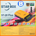 Forever Receiver Star Box ST-20 PLUS | Built-in WIFI Dolby Audio. 