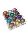 glitter powder 12 pcs for nail art and craft nails sequins powder cosmetic festival dusty glitter chunky body  manicure craft glitter for nail hair face eye shadow. 