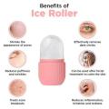 Reusable facial treatment to tighten, tone, and de-puff the eye area; silicone ice roller facial massage for cryotherapy; beauty skin care massage for collagen regrowth & skin strengthening; enhance your natural glow. 