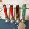 Nostalgic old stock 80-90s Panda brand tin flashlight Tiger head, golden bell, etc.. 