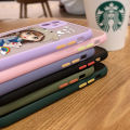 Jizetin for Vivo V21 / V21 5G Back Cover Lovely Girl with Bear Hat Matte Mobile Phone Cases Ultra Thin Full Lens Protection Phone Case. 