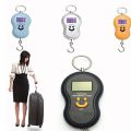 Digital Hanging Stainless Steel Hook Luggage Portable Scale Digital LED Screen Luggage Weighing Scale with Big Hook, Weight Scale for Luggage 50 kg Weight Machine for Luggage (Multicolor). 