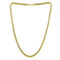 Gold Plated Stainless Steel Snake Chain Necklace For Men Boys. 