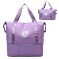 Travel Bag Waterproof Weekender Bags Oxford Cloth Luggages Handbag Shoulder Bag Traveling Bag Dry and Wet Separation Sport Bag Fitness Bag Gym Totes for Men Women. 