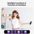 MP3 Player with Bluetooth 5.3, AGPTEK A19X 2.4" Curved Screen Portable Music Player with Speaker Lossless Sound with FM Radio, Voice Recorder, Built in 32GB, Supports up to 128GB, Black. 