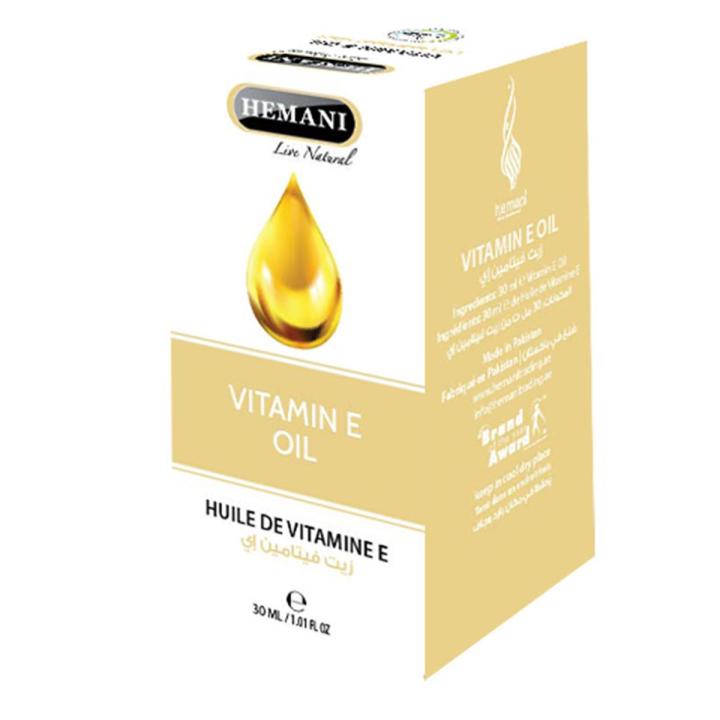 𝗛𝗘𝗠𝗔𝗡𝗜 𝗟𝗜𝗩𝗘 𝗡𝗔𝗧𝗨𝗥𝗔𝗟 - VITAMIN E OIL 30ML