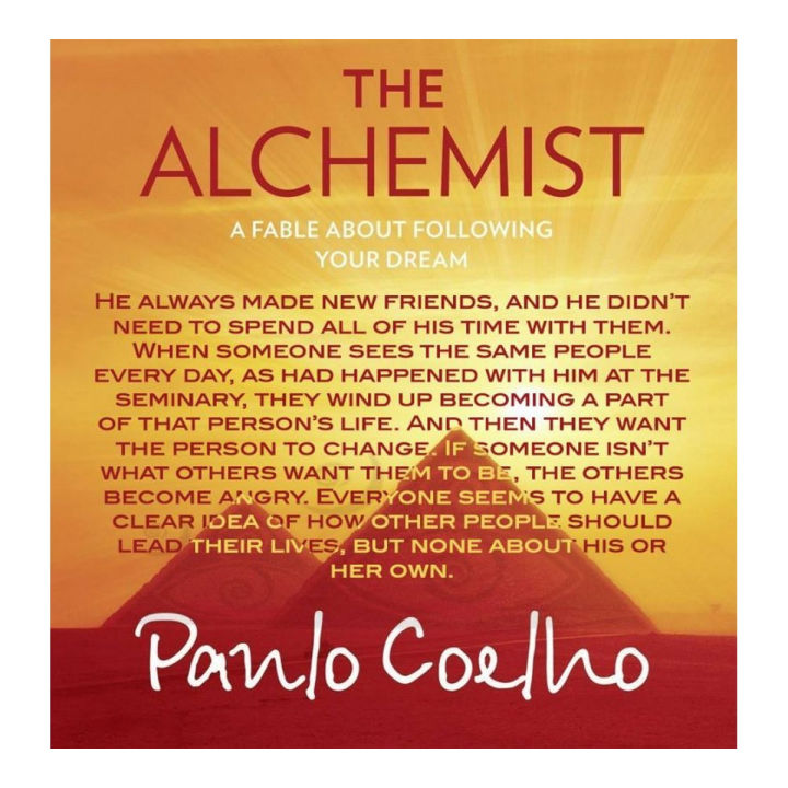 The Alchemist Novel by Paulo Coelho