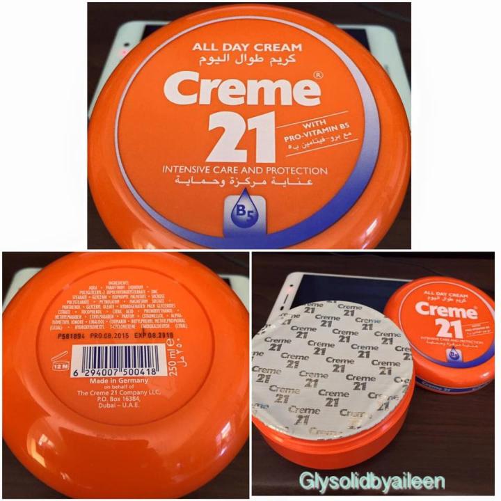 Creme 21 All Day Cream Intensive Care Protection 150ml - Made in Germany