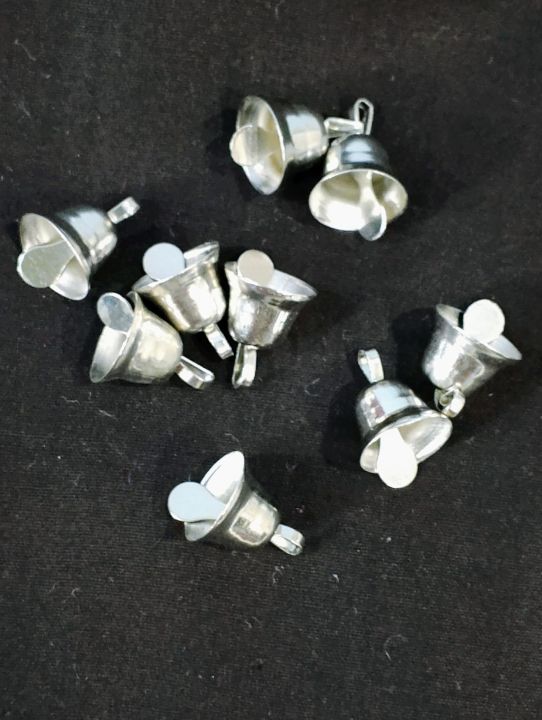 30%20Pcs%20Tiny%20Silver%20Bell%20Charms%20for%20Craft,%20Jewelry%20Making,%20Dress%20Designing,%20Home%20Decor%20%E2%80%93%2015mm%20Miniature%20Bell%20with%20Loop%20-%20Image%207