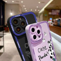 Jizetin for Infinix Note 10 Back Cover Panda Love Bamboo Lens Full Protection Frame Phone Case Soft TPU Shockproof Mobile Phone Cases. 