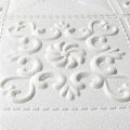 35*35cm 3D Wall Stickers -Ceiling Panel Roof Waterproof Self-Adhesive Foam Wallpaper- Room Kitchen TV Backdrop Home Decoration. 