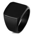 Black Punk Ring & Titanium Rings For Man & Woman. 